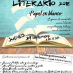cartel encuentro literario