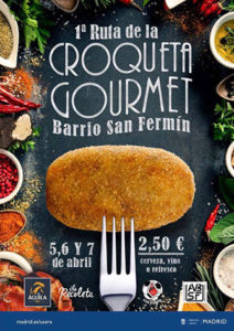 Lee más sobre el artículo I Ruta de la Croqueta Gourmet en San Fermín. 5, 6 y 7 de abril.