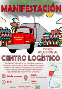 Lee más sobre el artículo Por una solución al Centro Logístico de distribución en construcción en la calle Eduardo Barrerios.