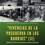 cartel Vivencias Hcas del Barrio