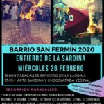 Cartel Entierro de la Sardina