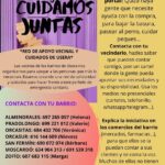 Cartel Usera nos cuidamos-contactos