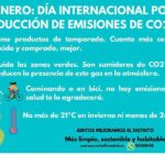 21 DE ENERO: DÍA INTERNACIONA POR LA REDUCCIÓN DE EMISIONES DE CO2