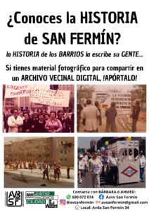 Lee más sobre el artículo HISTORIA GRÁFICA DEL BARRIO SAN FERMÍN