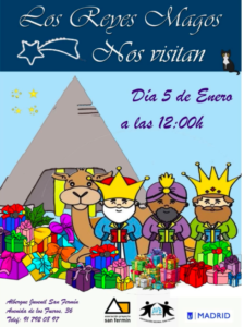 Lee más sobre el artículo Los Reyes Magos nos visitan el 5 de enero a las 12:00